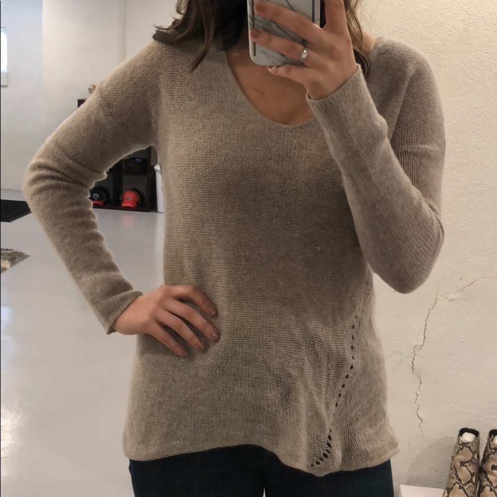 Velvet Cashmere Sweater